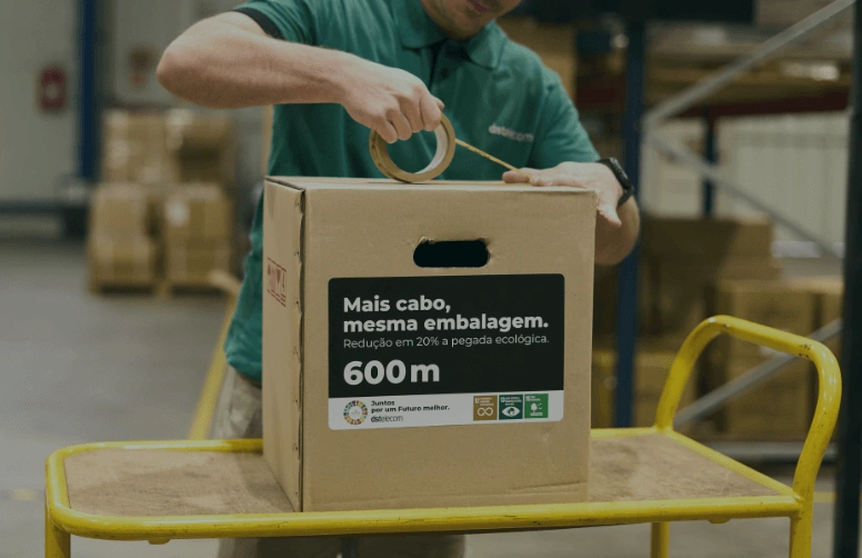 ESG no centro logístico