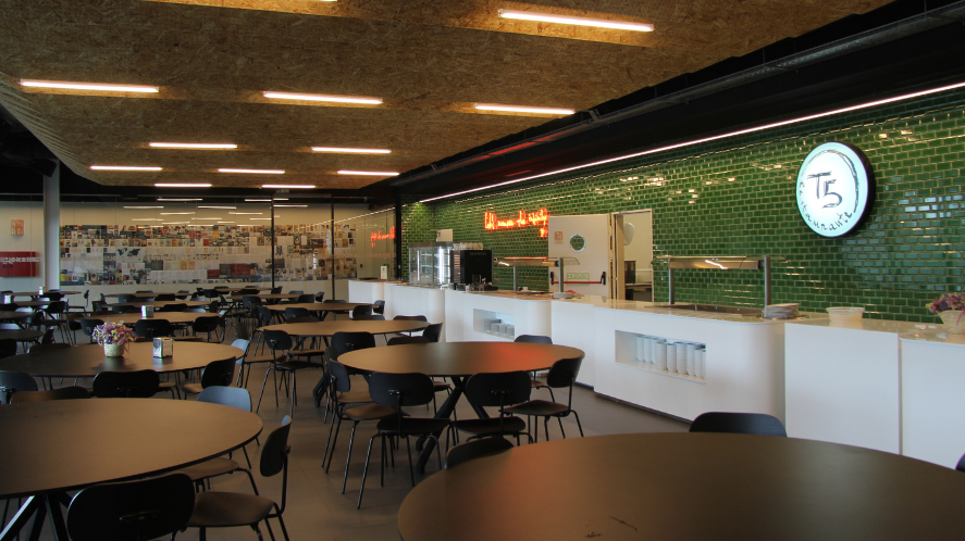 restaurante no campus